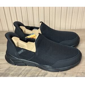 Skechers Men’s Equalizer 4.0 Swift Fit Slip-On Sneakers Size 11 Black